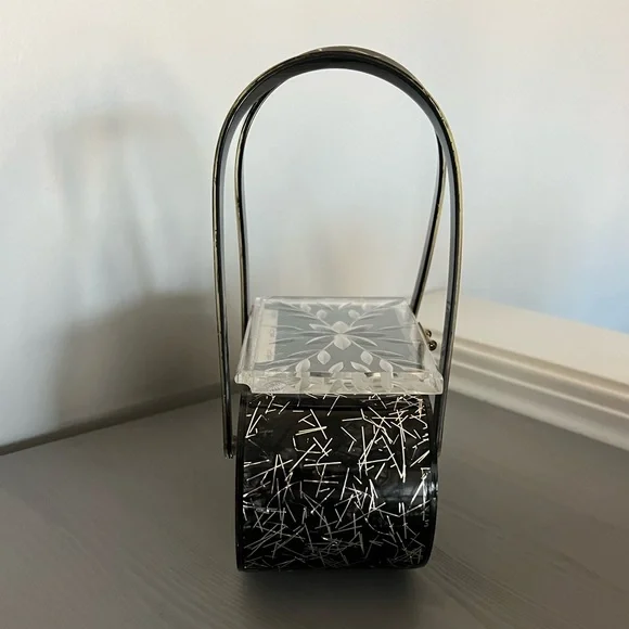 Florida Handmade Made in Miami Lucite Vintage Purse - Picture 5 of 11